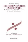 Copertina libro <b>Incommunicabilis exsistentia</b>
