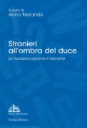 Copertina libro <b>Stranieri all'ombra del duce</b>