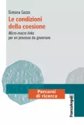 Copertina libro <b>Le condizioni della coesione</b>