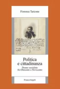 Copertina libro <b>Politica e cittadinanza</b>