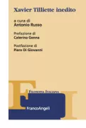 Copertina libro <b>Xavier Tilliette inedito</b>