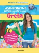 Copertina libro <b>Le canzoncine dell'asilo con le mosse di Greta</b>