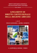 Copertina libro <b>Lineamenti di diritto costituzionale della Regione Abruzzo</b>