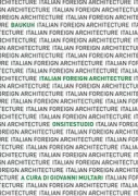 Copertina libro <b>Italian foreign architecture</b>