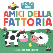 Copertina libro <b>Amici della fattoria<br></b>(titolo originale o altro titolo: <i>Farmyard friends</i>)