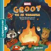 Copertina libro <b>Groot va in vacanza<br></b>(titolo originale o altro titolo: <i>Summer adventure for Groot!</i>)