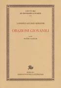 Copertina libro <b>Orazioni giovanili</b>