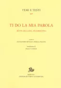 Copertina libro <b>Ti do la mia parola</b>