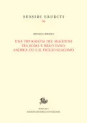 Copertina libro <b>Una tipografia del Seicento fra Roma e Bracciano</b>