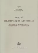 Copertina libro <b>Screditare per valorizzare</b>