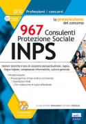 Copertina libro <b>967 consulenti protezione sociale INPS</b>