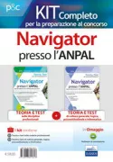 Copertina libro <b>Teoria e test per le prove del concorso di navigator presso l'ANPAL</b>