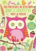 Copertina libro UN MONDO DI STICKER DECORATIVI PER LE FESTE