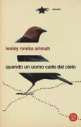 Copertina libro <b>Quando un uomo cade dal cielo<br></b>(titolo originale o altro titolo: <i>What it means when a man falls from the sky</i>)
