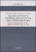 Copertina libro <b>Class action e tutela collettiva dei consumatori</b>