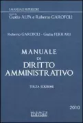 Copertina libro <b>Manuale di diritto amministrativo</b>