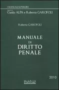 Copertina libro <b>Manuale di diritto penale</b>
