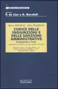 Copertina libro <b>Codice delle ingiunzioni e delle sanzioni amministrative</b>