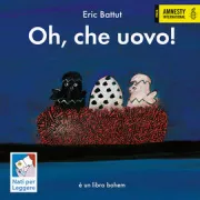 Copertina libro <b>Oh, che uovo!<br></b>(titolo originale o altro titolo: <i>Ei, Ei, Ei!</i>)