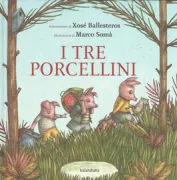 Copertina libro <b>I tre porcellini<br></b>(titolo originale o altro titolo: <i>Os tres porquinos</i>)