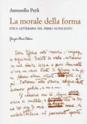 Copertina libro <b>La morale della forma</b>