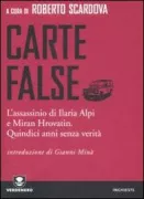 Copertina libro <b>Carte false</b>