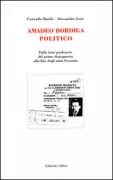 Copertina libro <b>Amadeo Bordiga politico</b>