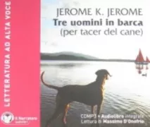 Copertina libro <b>Tre uomini in barca (per tacer del cane)<br></b>(titolo originale o altro titolo: <i>Three men in a boat</i>)