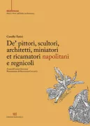 Copertina libro <b>De' pittori, scultori, architetti, miniatori et ricamatori napolitani e regnicoli</b>