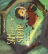 Copertina libro <b>Sam vola tra le stelle</b>
