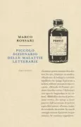 Copertina libro <b>Piccolo dizionario delle malattie letterarie</b>