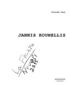 Copertina libro <b>Jannis Kounellis</b>