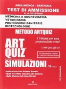 Copertina libro Artquiz Simulazioni. Test Ammissione medicina odontoiatria professioni sanitarie area medicasanitaria