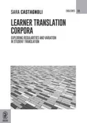 Copertina libro <b>Learner translation corpora</b>