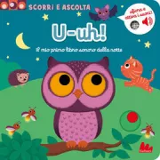 Copertina libro <b>U-uh! Il mio primo libro con i suoni della notte</b>