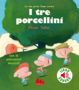 Copertina libro <b>I tre porcellini<br></b>(titolo originale o altro titolo: <i>Les trois petits cochons</i>)
