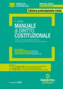 Copertina libro <b>Manuale di diritto costituzionale</b>