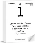 Copertina libro Calendario Geniale 2026