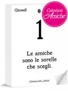 Copertina libro Calendario delle Amiche 2026