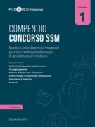 Copertina libro <b>1: Malattie dell'apparato cardiovascolare, chirurgia generale, malattie dell'apparato respiratorio, endocrinologia e malattie del metabolismo, ginecologia e ostetricia, pediatria</b>