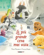 Copertina libro <b>La più grande cena mai vista</b>
