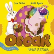Copertina libro <b>Oscar mangia la Pasqua<br></b>(titolo originale o altro titolo: <i>The hungry unicorn</i>)