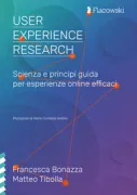 Copertina libro <b>User experience research</b>