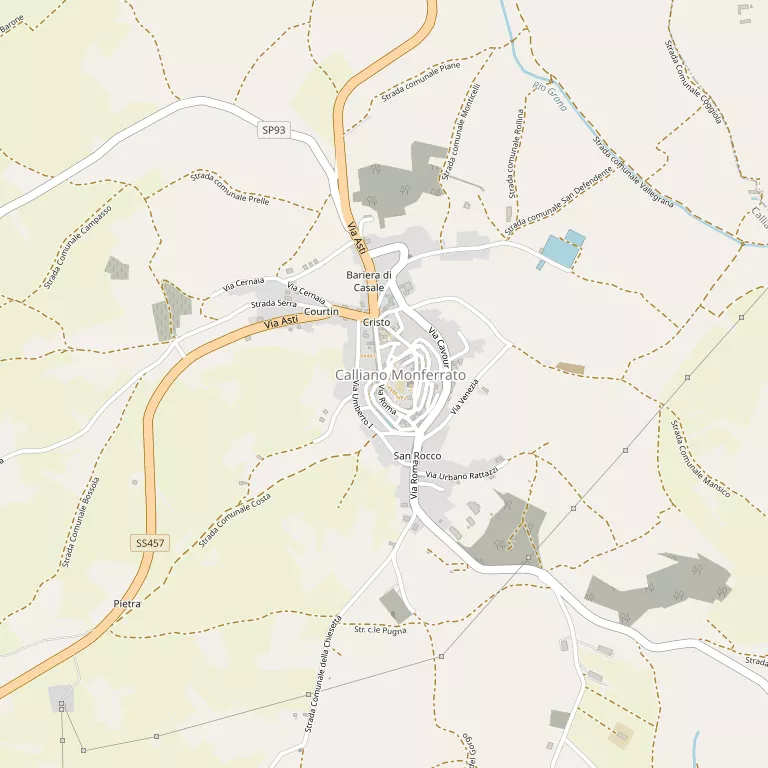 Mappa CALLIANO MONFERRATO