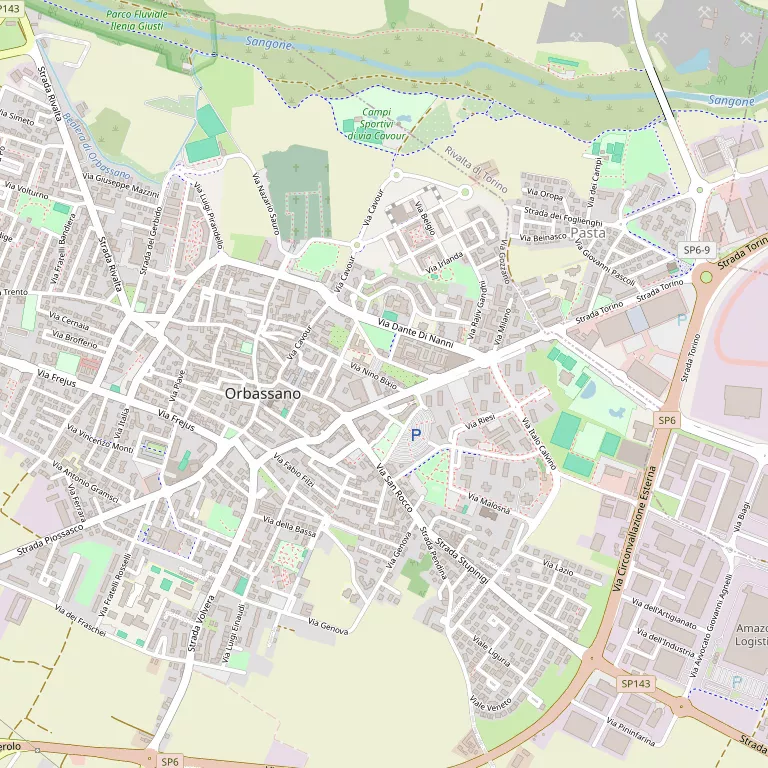 Mappa ORBASSANO