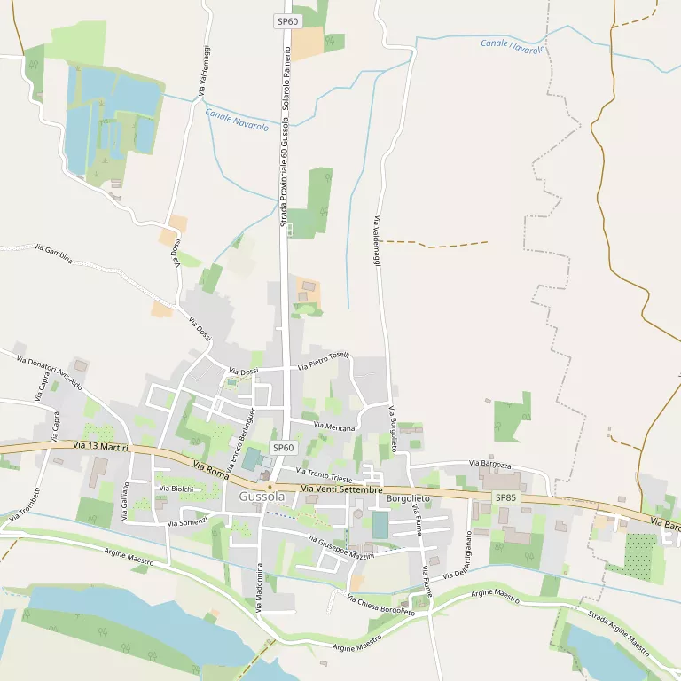 Mappa GUSSOLA
