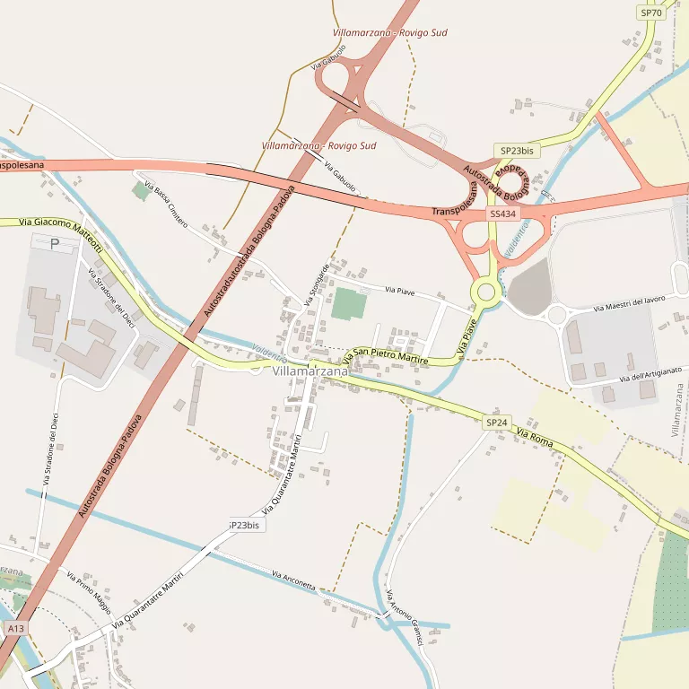 Mappa VILLAMARZANA