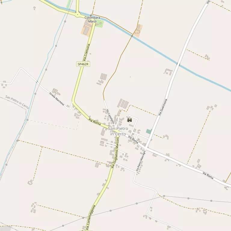 Mappa SAN PIETRO IN CERRO