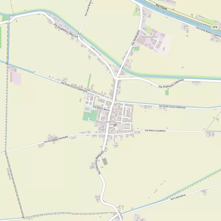 Mappa GAVELLO
