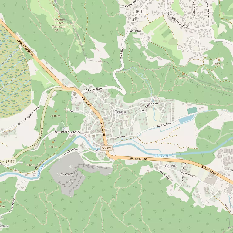 Mappa TRANA